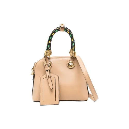 MOSCHINO Телячья кожа Одно плечо Сумка Стандартная Женская Песочно-бежевая