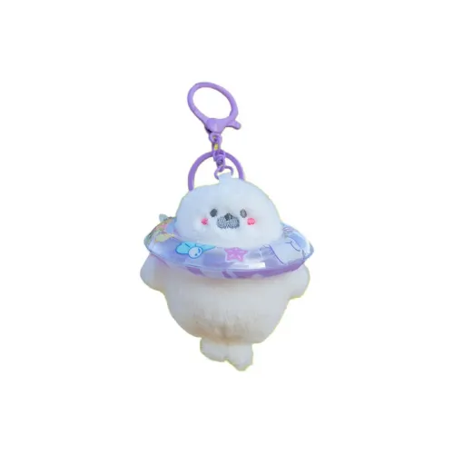 KUMAOYA Милый Океанический Животные Надувной круг Плюшевый Брелок Куклы Плюшевый Брелок 9 см Рекомендуемая высота