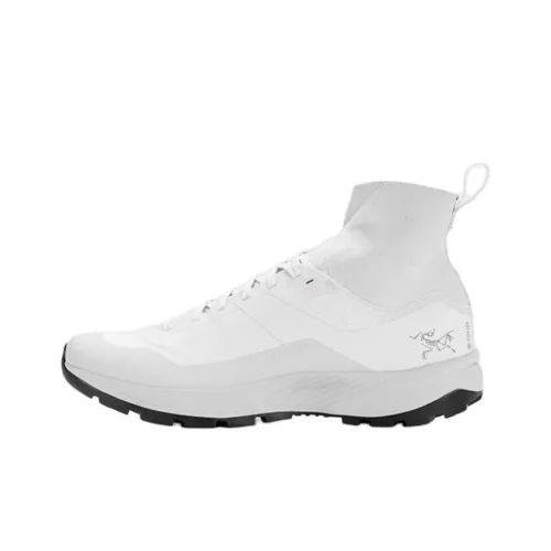 Arcteryx VERTE Шокабсорберы Противоскользящие Устойчивые к истиранию Дышащие Высокие Беговые кроссовки Унисекс Атомный серый