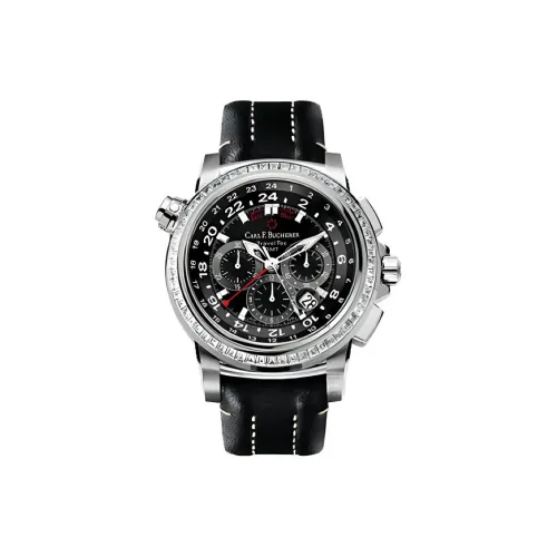 Carl F.Bucherer Автоматический Механический Часы Мужские PATRAVI Collection 46,6 мм Черные