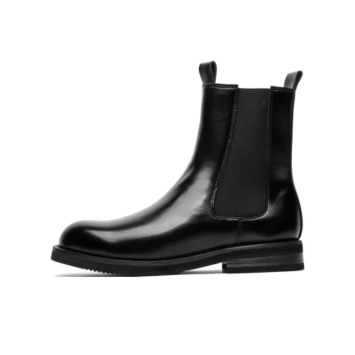 WEISHIBANGWEI Ботильоны Мужские Черные