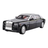 1/18 Rolls Royce Phantom, Черно-серебристый, Многоцветный