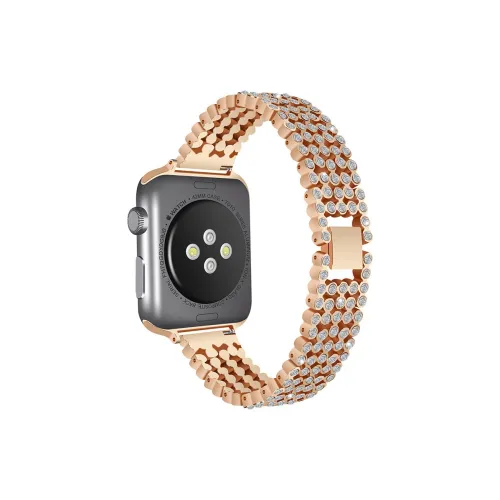 Часы Vobafe Полоска Apple Совместимость 21 см Металл Унисекс