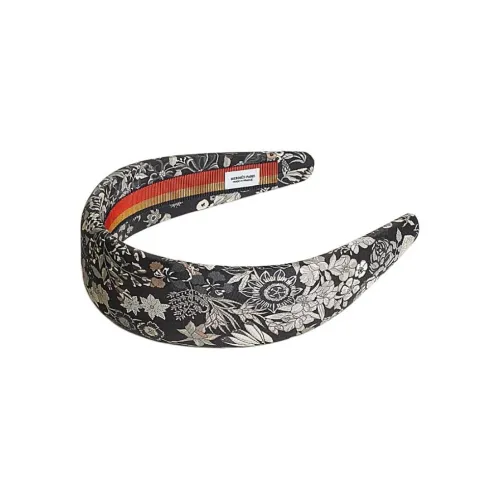 HERMES Тутовый шелк Ободки для волос Женские Черный
