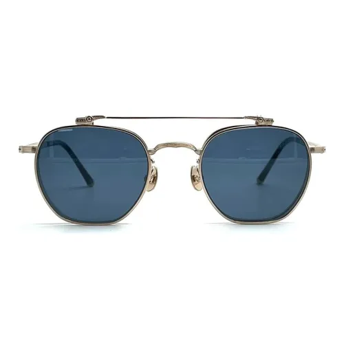 Matsuda Titanium Aviator Sunglasses Men's Silver