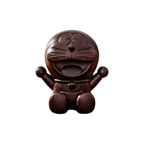 DoraemonA Деревянная Миниатюра Эбеновое Дерево Настольный Игрушка Фигурки в стиле Chibi