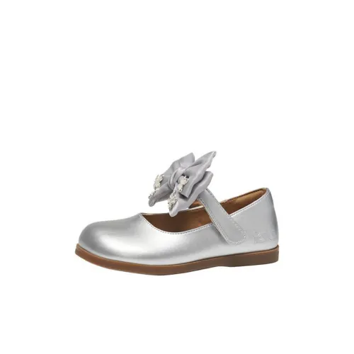 TATA Противоскользящая Износостойкая Низкий Топ Детская Кожа Обувь Малыш