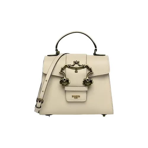 MOSCHINO Телячья кожа Сумка через плечо Сумка Женская Белая