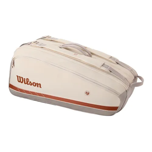 Wilson ПУ (полиуретан) Полиэстер Спортивный зал Сумка Унисекс Кремовый Red Earth