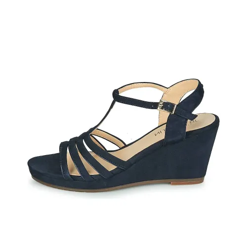 JB MARTIN Quira one Ремень Сандалии 8 см Женские Темно-синий