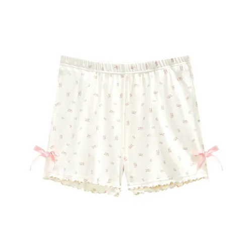 GUKOO Пижамные штаны Женские Экрю