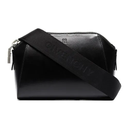 GIVENCHY Antigona Гладкая коровья кожа Сумка через плечо Сумка на плечо Сумка через плечо Мужская Черная