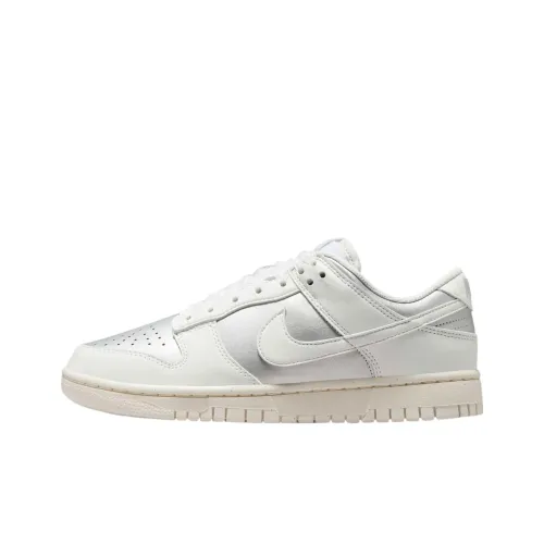 Nike Dunk Скейтборд Кроссовки Низкие Белые Женские