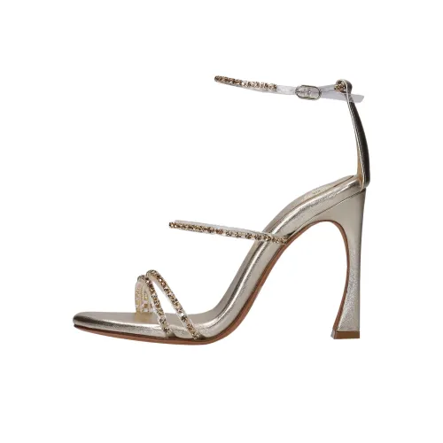 Alexandre Birman Dolores One Ремень Сандалии 10,5 см Женские Золотые