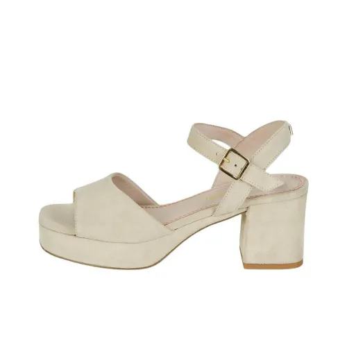 JB MARTIN Oria One Ремешок Сандалии 7 см Женские Бежевые