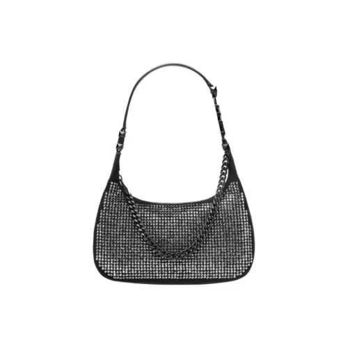 MICHAEL KORS Piper Сумка из коровьей кожи с коровьей кожей маленькая женская черная