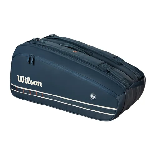 Wilson 80% PU (полиуретан) 20% полиэстер Спортивные сумки Темно-синий Унисекс