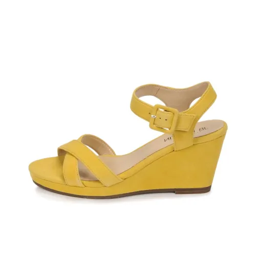 JB MARTIN Querida one Ремень Сандалии Женские Желтые