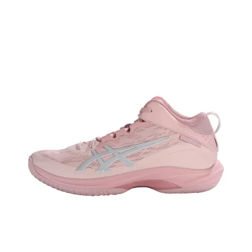 ASICS Гель HOOP V17 Slip-Resistant Abrasion-Resistant Low-Top Баскетбольные кроссовки Мужские Розовые