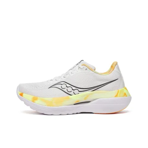 Saucony Беговые кроссовки Низкий верх Белый Желтый Мужской