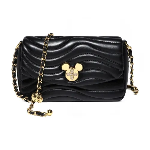 Disney ПУ (полиуретан) Сумка через плечо Женская Черный Белый Розовый