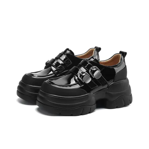 D Fuse SCANDINAVIA Лоферы 6,5CM Женские Черный