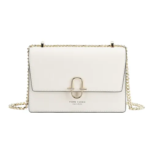 PIERRE CARDIN Сумка через плечо из коровьей кожи стандартная женская цвет экрю