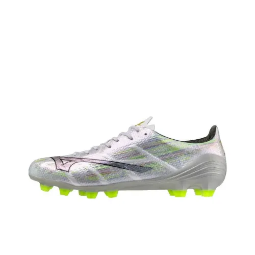 Mizuno Футбольные бутсы Низкие Топ Серебристо-зеленый Унисекс