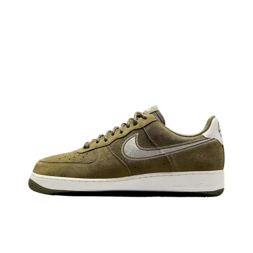 Nike Air FORCE 1 Low Топ Скейтборд Кроссовки Мужские Зеленые