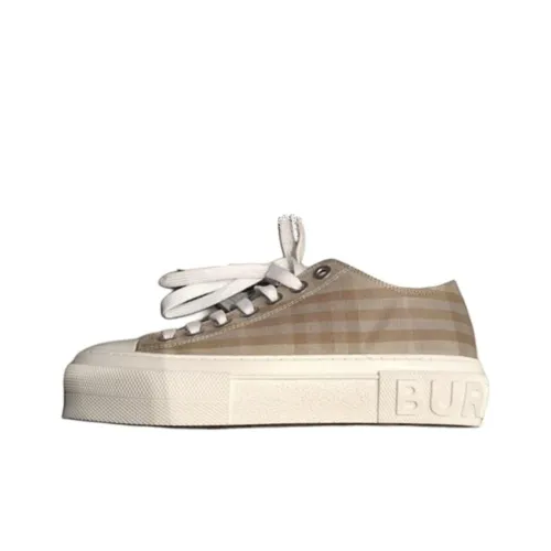 Burberry Низкие Кроссовки для Скейтбординга Женские Бежевые