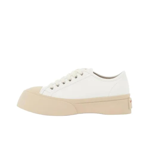 MARNI Pablo Low Топ Скейтборд Кроссовки Женские Белые