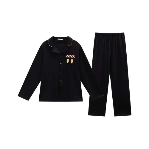 GUKOO x Disney Mickey Series Пижамный комплект Мужской Черный