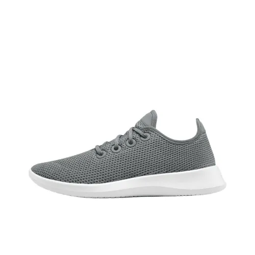 Allbirds Tree Runner Low Топ Беговые кроссовки Мужской Mist Серый