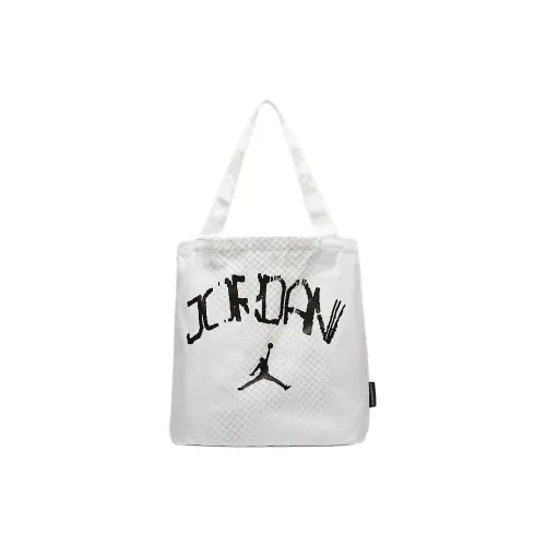 Nike Хлопок Тоут Сумка Сумка для покупок Сумка на плечо Унисекс Белый