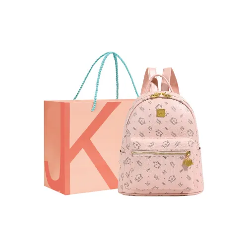 JANE KLAIN Рюкзак из синтетической кожи женский розовый хаки коричневый черный