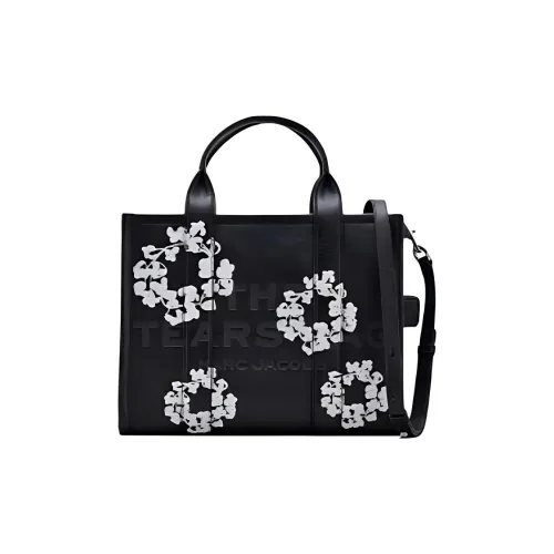 MARC JACOBS Коровья кожа Тоут Сумка Сумка для покупок Сумка среднего размера Унисекс Черная