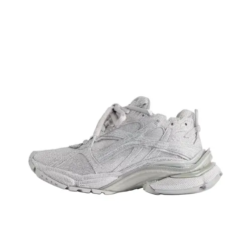 Balenciaga Runner Low Топ Повседневная обувь Женская Серебряная