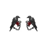 Цепь Crow, серьги-гвоздики