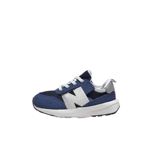 New Balance 370 Low Топ Обувь для малышей Морской синий Infant And Toddler