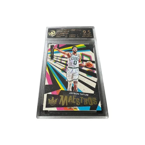 PANINI Celtics Team Jayson Tatum Коллекция масляной живописи RPA Серия высшего качества Игрокская карта Сертифицированная редкая карта 1 шт