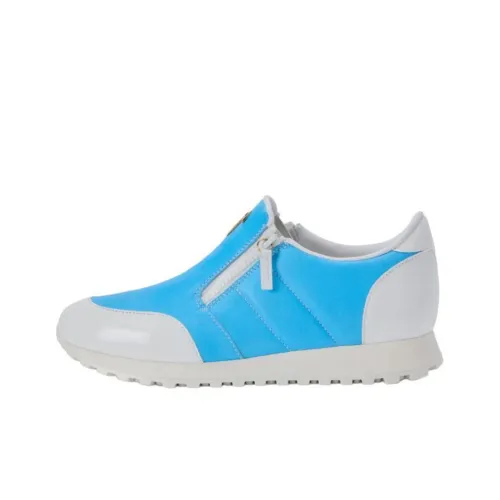 GIUSEPPE ZANOTTI GZ Conley Low Топ Повседневная обувь Мужская Светло-синяя