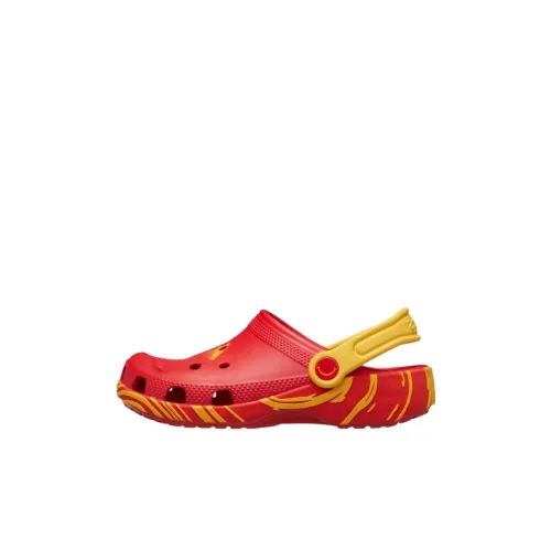 McDonald's x Crocs Классическая сандалия Slip-resistant устойчивая к истиранию низкий топ детские сандалии красный детский