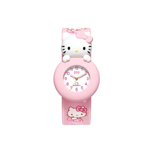 Hello Kitty Кварцевый механизм Женские часы Sanrio series 32мм*20мм*10мм Белый