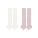 Белый + Светло-розовый, 2 штуки