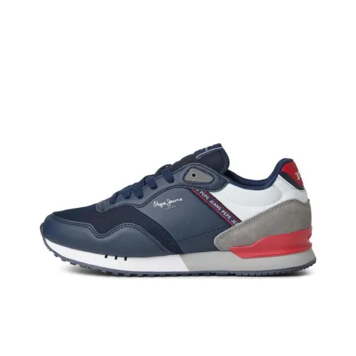 Pepe Jeans Кэжуал Низкий Топ Синий Мужской