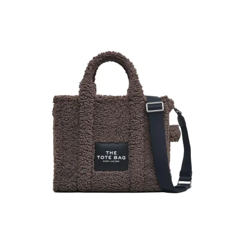 MARC JACOBS Полиэстер Тоут Сумка Сумка для покупок Сумка на плечо Сумка среднего размера Женская Серый