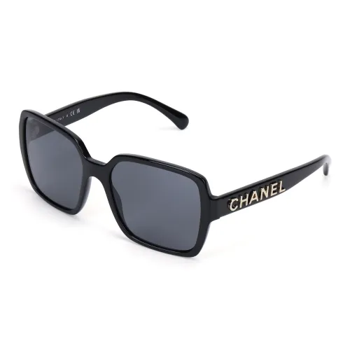 CHANEL Солнцезащитные Очки Квадратной Формы Ацетат