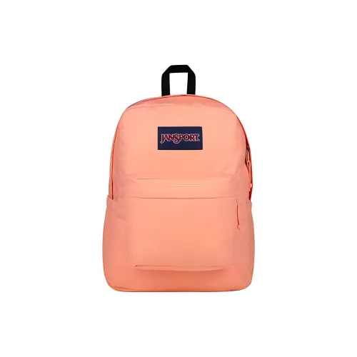 JanSport Полиэстер Рюкзак Средний Унисекс Неоново-оранжевый