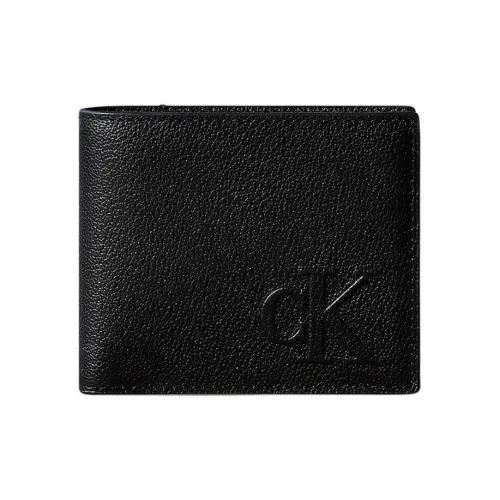CALVIN KLEIN GRAIN LEATHER Кошелек Мужской Черный