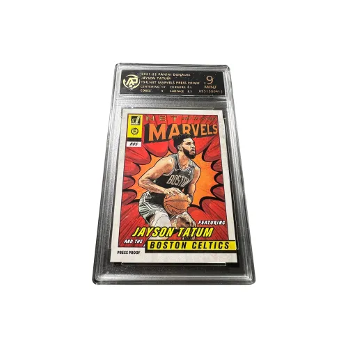 PANINI Celtics Team Jayson Tatum Коллекция мультфильмов RPA High Score Игрок Карта Редкая Сертифицированные карточки 1 шт